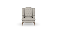 Levi - Wingback - Armchair - Buttoned - Fully Upholstered