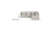 Georgia - Corner Unit - Slip Cover
