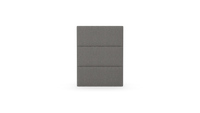 Fluted - Single - Fully Upholstered