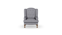 Levi - Wingback - Armchair - Buttoned - Fully Upholstered