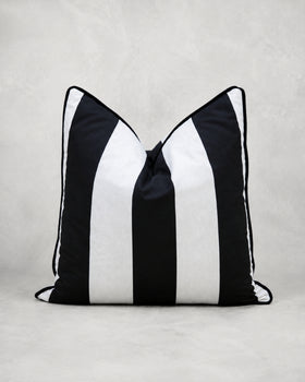 Ebony Trax Feather Scatter Cushion - 60 x 60 cm