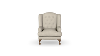 Levi - Wingback - Armchair - Buttoned - Fully Upholstered