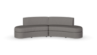 Courtney - Modular - Curved Unit - Fully Upholstered