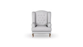 Hudson - Armchair - Buttoned Wingback - Fully Upholstered