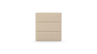 Fluted - Three Quarter - Fully Upholstered