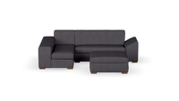 Chivonne - Corner Unit + Ottoman - Fully Upholstered