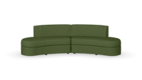 Courtney - Modular - Curved Unit - Fully Upholstered
