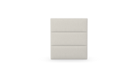 Fluted - Three Quarter - Fully Upholstered