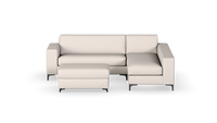Chivonne Mini - Corner Unit + Ottoman - Fully Upholstered