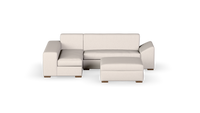 Chivonne - Corner Unit + Ottoman - Fully Upholstered