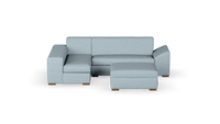 Chivonne - Corner Unit + Ottoman - Fully Upholstered