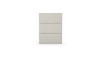Fluted - Single - Fully Upholstered