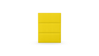 Fluted - Single - Fully Upholstered