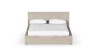 Hillcrest - Bed Base - Queen XL - Fully Upholstered
