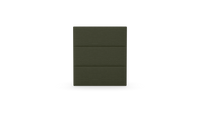 Fluted - Three Quarter - Fully Upholstered