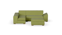 Chivonne - Corner Unit + Ottoman - Fully Upholstered