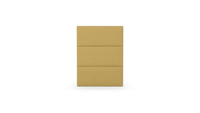 Fluted - Single - Fully Upholstered