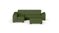 Chivonne - Corner Unit + Ottoman - Fully Upholstered