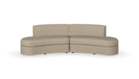 Courtney - Modular - Curved Unit - Fully Upholstered