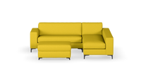 Chivonne Mini - Corner Unit + Ottoman - Fully Upholstered