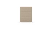 Fluted - Single - Fully Upholstered
