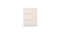 Fluted - Single - Fully Upholstered