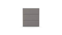 Fluted - Three Quarter - Fully Upholstered