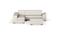 Chivonne - Corner Unit + Ottoman - Fully Upholstered