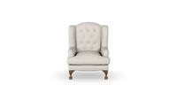 Levi - Wingback - Armchair - Buttoned - Fully Upholstered