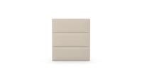 Fluted - Three Quarter - Fully Upholstered