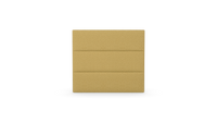 Fluted - Double - Fully Upholstered