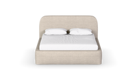 Contour - Bed Base - Queen XL - Fully Upholstered