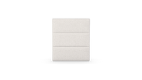 Fluted - Three Quarter - Fully Upholstered