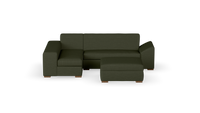 Chivonne - Corner Unit + Ottoman - Fully Upholstered