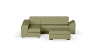 Chivonne - Corner Unit + Ottoman - Fully Upholstered