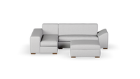 Chivonne - Corner Unit + Ottoman - Fully Upholstered
