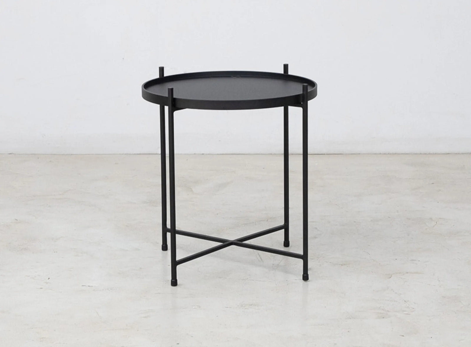 Floating - Side Table - Metal Top