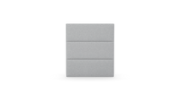 Fluted - Three Quarter - Fully Upholstered
