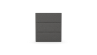Fluted - Three Quarter - Fully Upholstered