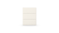 Fluted - Single - Fully Upholstered