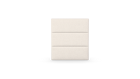 Fluted - Three Quarter - Fully Upholstered