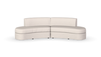 Courtney - Modular - Curved Unit - Fully Upholstered