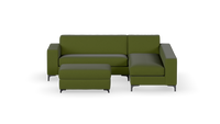 Chivonne Mini - Corner Unit + Ottoman - Fully Upholstered