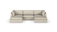 Laguna - U-Shape Mini - Fully Upholstered