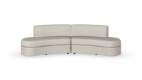 Courtney - Modular - Curved Unit - Fully Upholstered