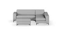 Chivonne Mini - Corner Unit + Ottoman - Fully Upholstered