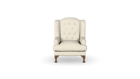 Levi - Wingback - Armchair - Buttoned - Fully Upholstered