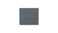 Fluted - Double - Fully Upholstered
