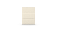 Fluted - Single - Fully Upholstered