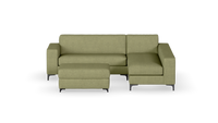 Chivonne Mini - Corner Unit + Ottoman - Fully Upholstered